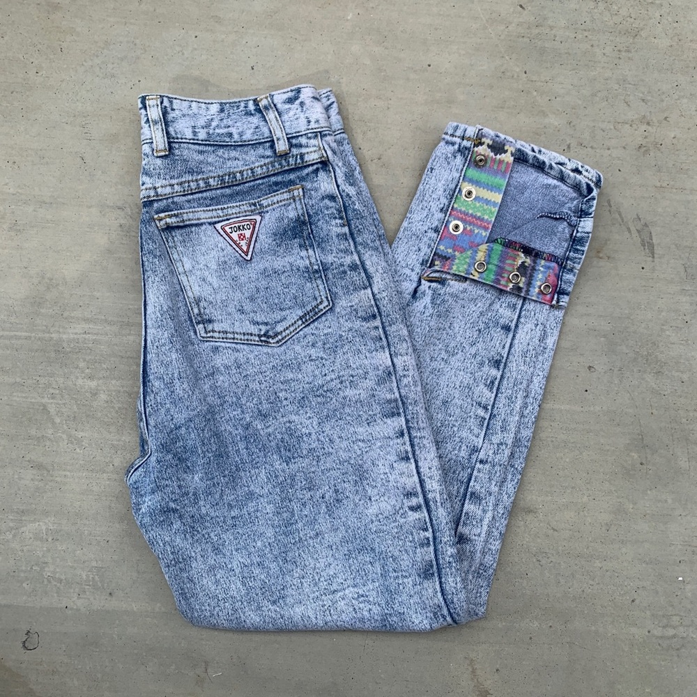 Jokko Vintage Acid Wash Denim, Size 1